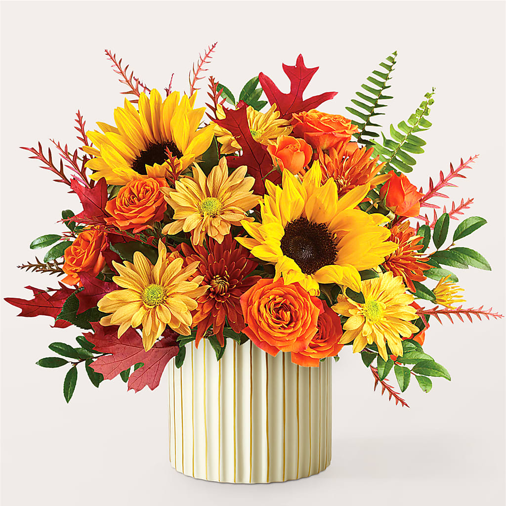 Fall Campfire Bouquet –  Lemon Tree Florist, Kemp TX