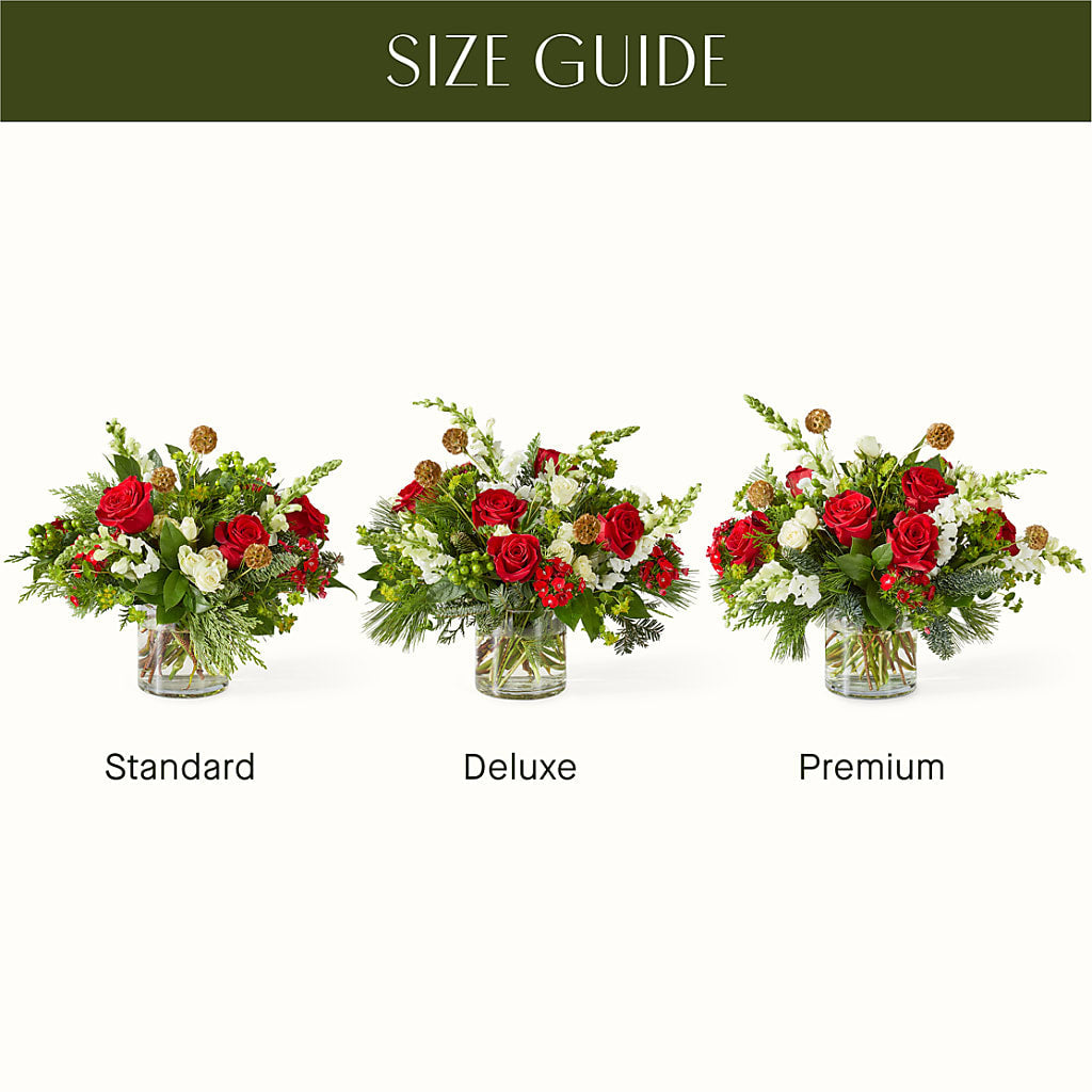 Deck the Halls Bouquet –  Lemon Tree Florist, Kemp TX