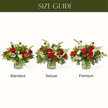 Deck the Halls Bouquet –  Lemon Tree Florist, Kemp TX