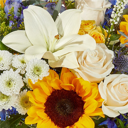 Wonderfully Sunny Bouquet –  Lemon Tree Florist, Kemp TX