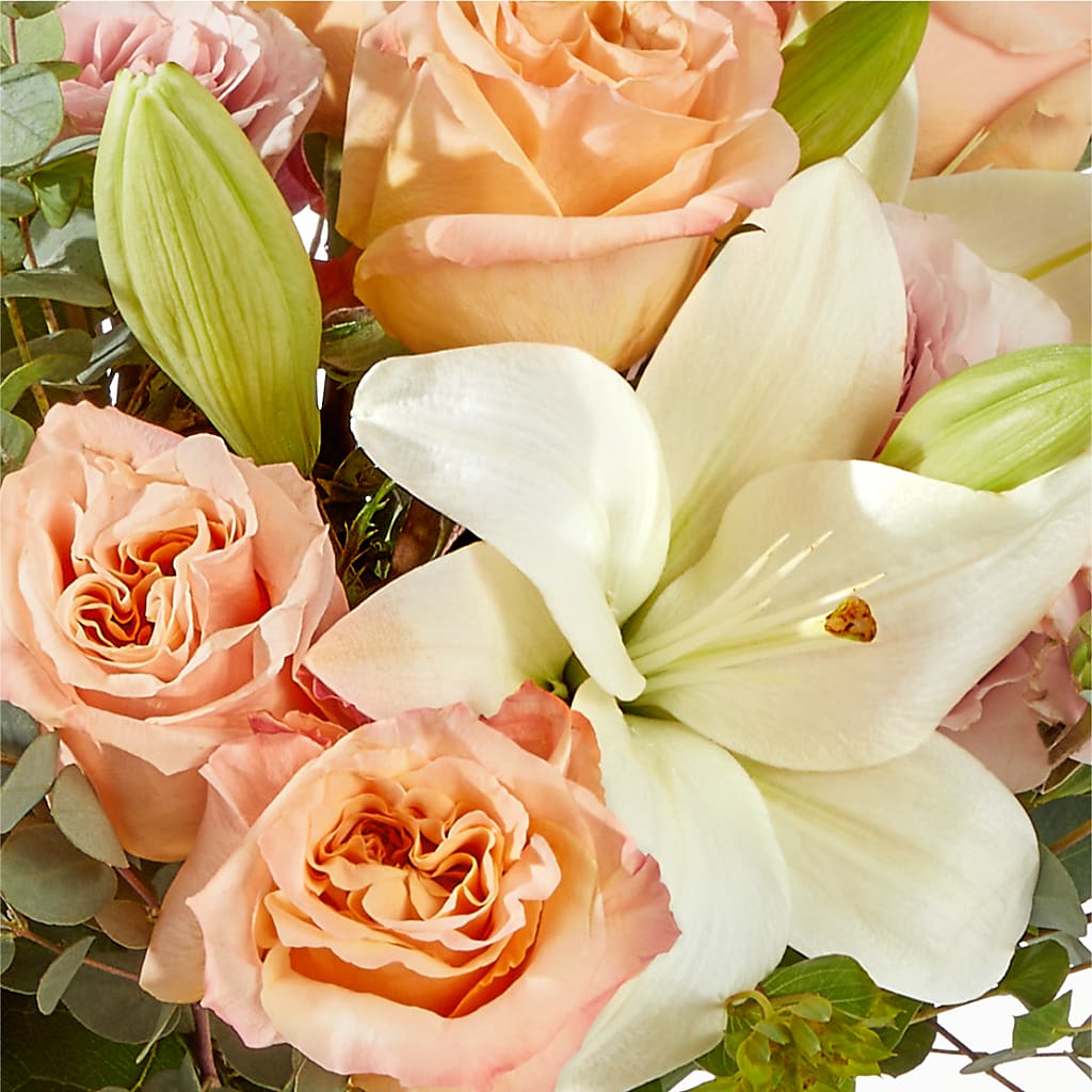 Grapefruit Splash Bouquet –  Lemon Tree Florist, Kemp TX