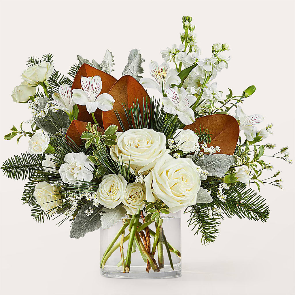 Fresh Snowfall Bouquet –  Lemon Tree Florist, Kemp TX