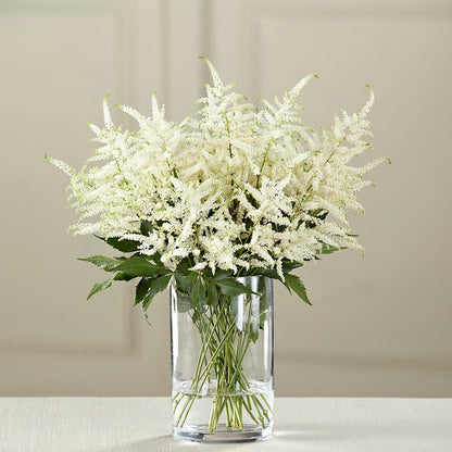 White Astilbe Bouquet –  Lemon Tree Florist, Kemp TX